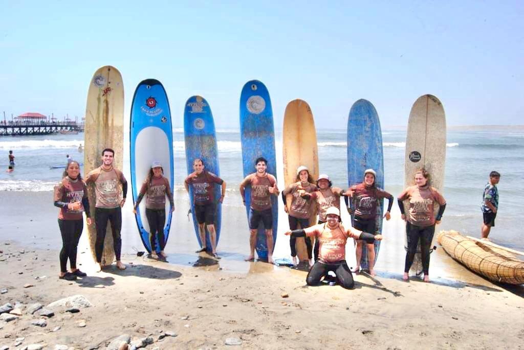 Surf Hostel My Friends 후안차코 외부 사진